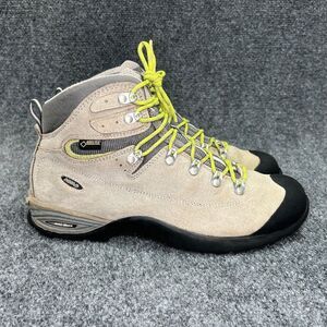 Asolo Tacoma GV Hiking Boots Women's Size 7.5 Tan Suede Waterproof Outdoor Shoes